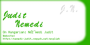 judit nemedi business card